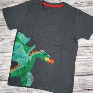 Dragon Superstitch T-Shirt 100% Cotton Mini Boden Inspired Multiple Sizes
